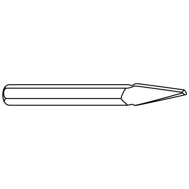 Hand & Punches - 1/8" x 5" Hand Cape Chisel - Airtek