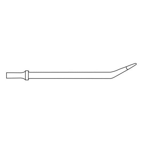 Zip Gun - 5/8" Flat Offset 30 Chisel .401 Shank Round Collar - Airtek