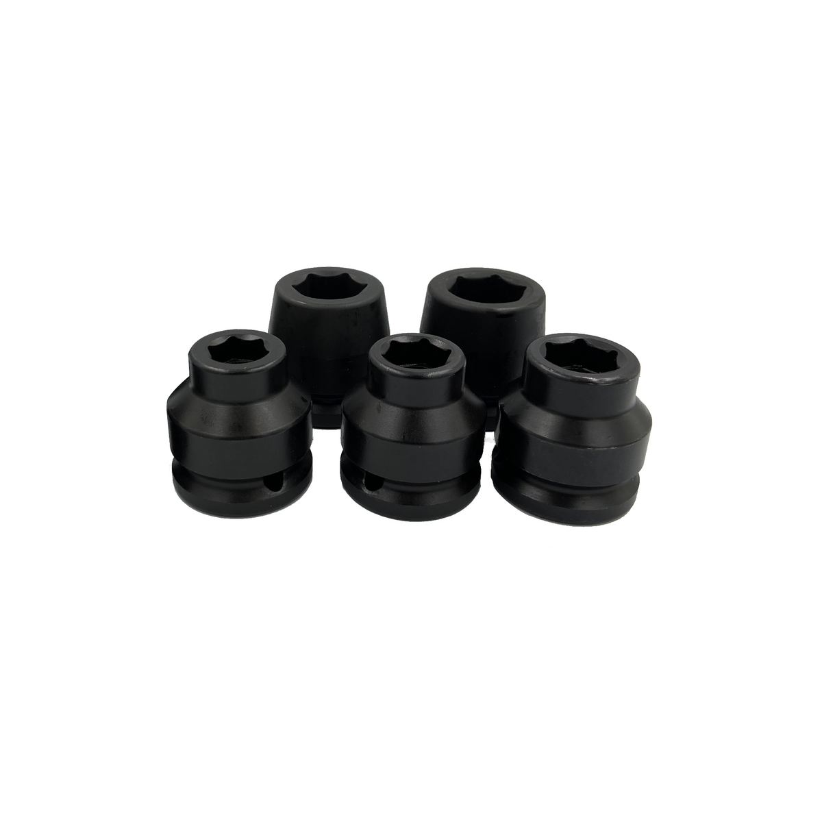1 inch Drive Impact Socket Set - 5 pc SAE - 1-1/8 inch to 1-5/8 inch