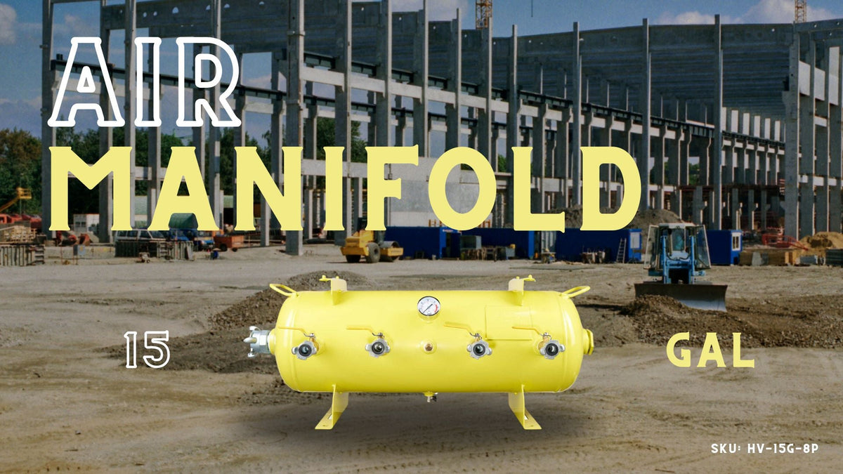 Airtek Air Manifolds: Built Tough for Construction & Industrial Jobsites