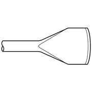 Paving Breaker - 1" x 4-1/4" Shank 4-1/2" x 3" Small Asphalt Cutter Chisel - Airtek