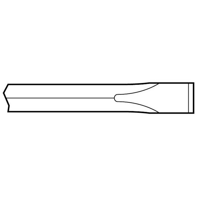 Paving Breaker - 7/8" x 3-1/4" Shank 14" Flat Chisel - Airtek