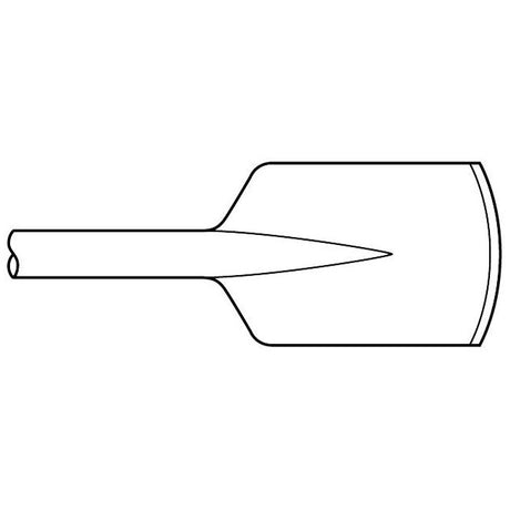 Paving Breaker - 1-1/4" x 6" Shank 5-1/2" x 6-1/2" Clay Spade Chisel - Airtek