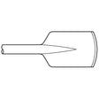 Paving Breaker - 7/8" x 3-1/4" Shank 5-1/2" x 6-1/2" Clay Spade Chisel - Airtek