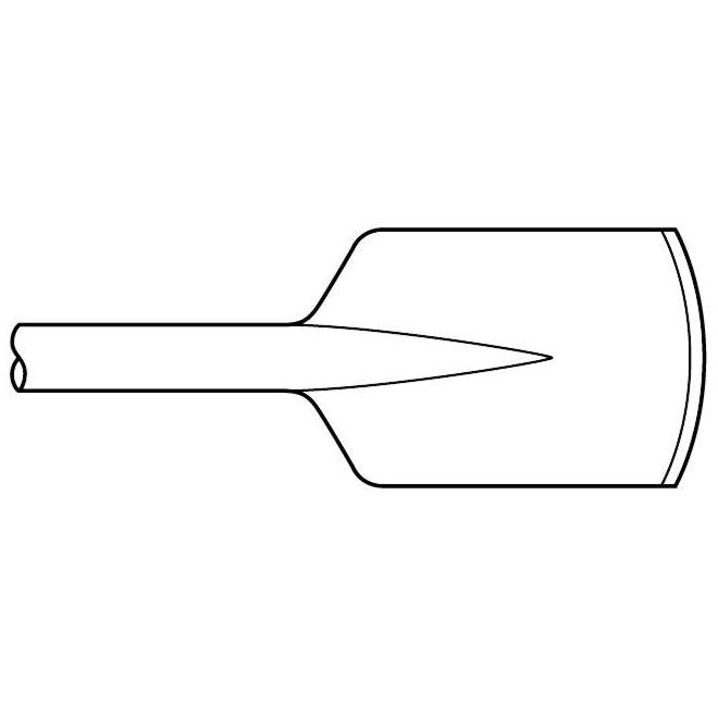 Paving Breaker - 7/8" x 3-1/4" Shank 5-1/2" x 6-1/2" Clay Spade Chisel - Airtek