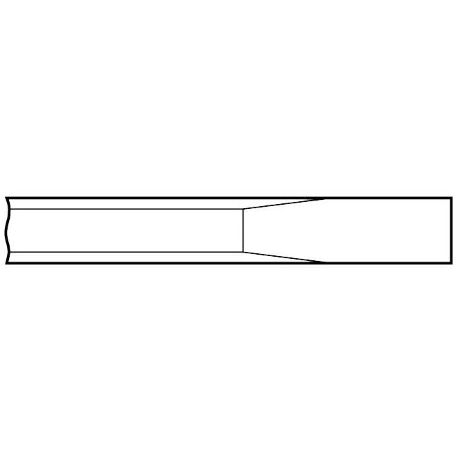 Rivet Buster - Standard Shank 7/8" x 12" Flat Chisel - Airtek
