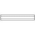 Chipping Hammer - .580 Hex Shank 3/4" Non-Collar 36" Blank Chisel - Airtek