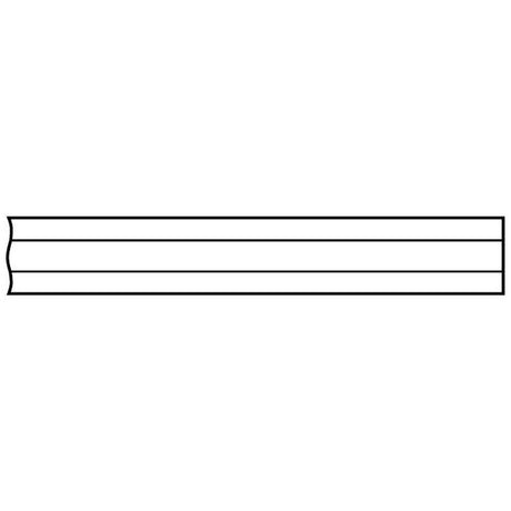Chipping Hammer - .680 Round Shank 3/4" Non-Collar 12" Blank Chisel - Airtek