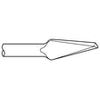Chipping Hammer - .680 Round Shank Oval 3/8" x 9" Round Nose Chisel - Airtek