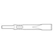 Zip Gun - 3/4" Flat Chisel .401 Shank Non Turn Collar - Airtek