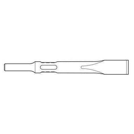 Zip Gun - 3/4" Flat Chisel .401 Shank Non Turn Collar - Airtek
