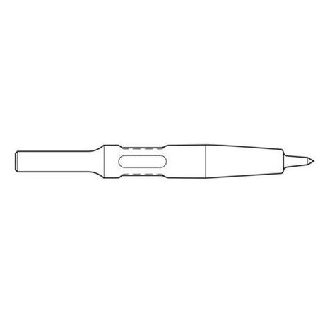 Zip Gun - #10 Piercing Punch Chisel .401 Shank Non Turn Collar - Airtek