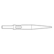 Zip Gun - Tapered Punch Chisel .401 Shank Non Turn Collar - Airtek