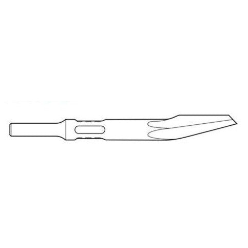 Zip Gun - Diamond Point Chisel .401 Shank Non Turn Collar - Airtek