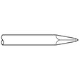 Chipping Hammer - .680 Round Shank Oval 14" Moil Point Chisel - Airtek