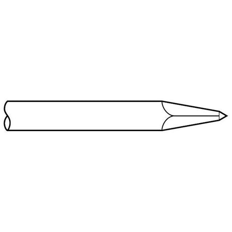 Chipping Hammer - .680 Round Shank Oval 14" Moil Point Chisel - Airtek