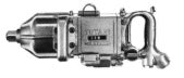 1" Drive with 1-1/2" Capacity Long Shaft Straight Air Impact Wrench - Airtek