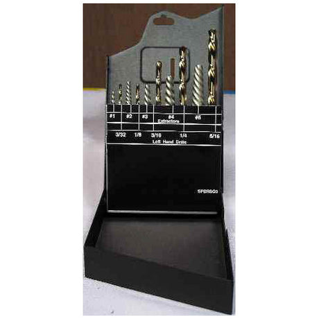 Type 420-UB EX1, EX2, EX3 & EX4, Type 240-AL Drills 3/32, 1/8, 3/16 & 1/4 - Extractors Specialty Set - Airtek