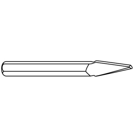Hand & Punches - 3/8" x 8" Hand Round Nose Chisel - Airtek