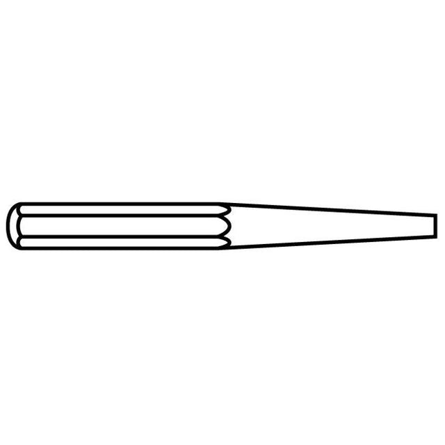 Hand & Punches - 3/32" x 6" Hand Solid Punch - Airtek