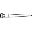 1-1/16" x 10" Broad Head Bull Pin - Airtek