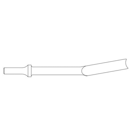 Zip Gun - Offset Bushing Splitter Chisel .401 Shank Round Collar - Airtek