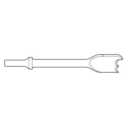 Zip Gun - Muffler & Pipe Cutter Chisel .401 Shank Round Collar - Airtek