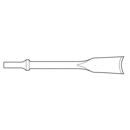 Zip Gun - Kwik Cutter Chisel .401 Shank Round Collar - Airtek