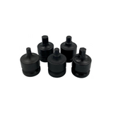 Jeu de clés à chocs Allen 3/8 po - 5 pièces métriques - 4 mm à 8 mm