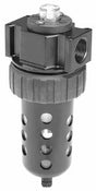 1/2" 11F - Coalescing Filter (New Series) Metal bowl / Sight glass / Twist Drain - Airtek